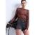 TOPSHOP denim mom high waist short black denim