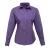 Premier Dames/Dames Popeline Blouse met Lange Mouwen (Paars)