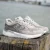 Q1905 Sneaker kampen lichtgrijs/ wit