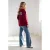 Noppies maternity zwangerschaps sweater donkerrood