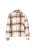 DreiMaster Vintage Overhemd  beige / chocoladebruin / wit