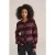 We Fashion Knitted Cardigan Aubergine