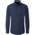 Casa Moda overhemd effen donkerblauw katoen wijde fit