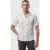 No Excess Shirt Short Sleeve Revers Collar Dobby Vertical Embroidered