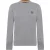 Boss Heren Westart Premium Katoenen Sweatshirt met Crew Hals (Houtskool)