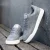 Q1905 Sneaker marken middengrijs/ wit