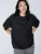 Busem Shirt  zwart / wit
