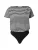 ABOUT YOU Shirt body ‘Renata’  zwart / wit