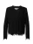 IRO Gebreid vest  zwart