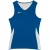 Nike Omkeerbaar mouwloos basketbalshirt voor dames (Royaal Blauw, Wit)