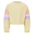 Retour Jeans sweater met backprint lichtgeel