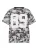 PIECES Shirt ‘PCMartine’  grijs / lichtgrijs / donkergrijs / wit