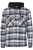 !Solid Tussenjas ‘Zachary’  blauw / donkerblauw / wit