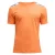 Moschino getapete schouders merklogo oranje T-shirt