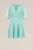WE Fashion – Dames Jurk van kant – Regular fit – Pastelblauw –