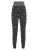 Plein Sport Leggings  grijs gemêleerd / zwart