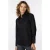 EsQualo Blouse Fine Gathering Poplin Black