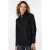EsQualo Blouse Fine Gathering Poplin Black