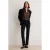 TRENDYOLMİLLA Dames Zwart Effen Recht Normale taille Jeans