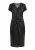faina Cocktailjurk  zwart