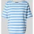 MORE & MORE T-shirt met geribde boothals