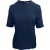 Balenciaga blouse met knoop aan de achterkant in marineblauw polyester