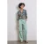 DIDI Wide Leg Pants Royce In Granite Green