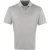 Premier Heren Coolchecker Pique korte mouw Polo T-Shirt (Zilver)