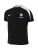 NIKE Functioneel shirt  blauw / zwart / wit