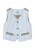 s.Oliver Bodywarmer  lichtblauw / bruin / wit