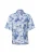 Marie Lund Blouse ‘Ida’  blauw / wit