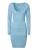Influencer Jurk  blauw