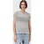 AllSaints Thea Sparkle Top Metallic Silver