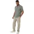 Threadbare Mannen Burnley Korte Mouwen Shirt (Sage)