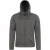 Mountain Warehouse Heren Nevis Fleece Full Zip Hoodie (Zwart)