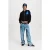 Karl Lagerfeld Relaxed Block Denim Washed Light Blue Black