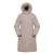 Mountain Warehouse Dames/Dames Meadow Borg gevoerde waterdichte gewatteerde jas (Licht Beige)