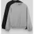 Heren Effen Rundhals Sweatshirt