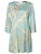 Ana Alcazar Jurk ‘Zazea’  beige / camel / lichtblauw