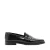 Mango leren loafers – zwart