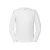 Fruit of the Loom Heren Iconic Premium T-shirt met lange mouwen (Wit)