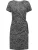 Ragwear Jurk ‘Knotta’  nachtblauw / wit