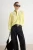 TRENDYOLMİLLA Dames Geel Effen Lang Oversized Overhemden