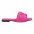 Bottega Veneta Lido Platte Sandalen roze