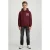 Cars hoodie met backprint – donkerrood