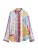 Next Blouse  nachtblauw / lichtblauw / roestbruin / rosa