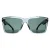 Hugo Boss Rechthoek Heren Grijs Groen Spiegel BOSS 1745/S