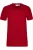 HAKRO Organic T-Shirt ronde hals rood, Effen