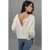 Ultra Zachte Crewneck Geknoopte Dubbelzijdige Cardigan