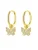 Hey Happiness Oorbellen ‘Butterfly Whisper’  goud